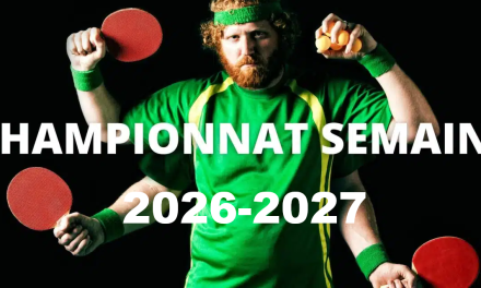 CHAMPIONNAT SEMAINE 2026-2027